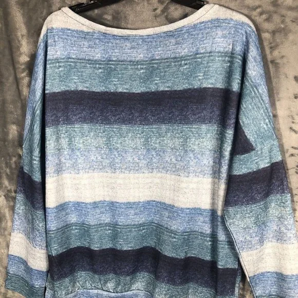 Yoins Woman's Pullover Your Inspiration Shirt Blue Blouse Size Adult XX Large - Picture 10 of 10